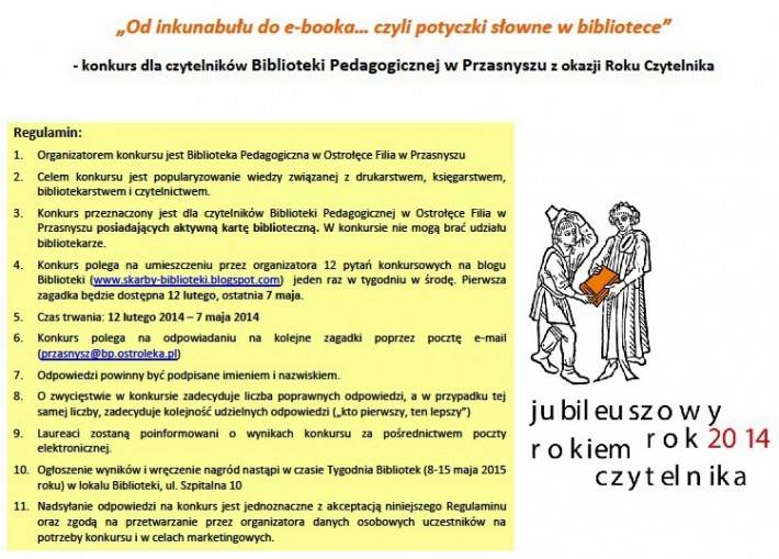 Konkurs czytelniczy w BP