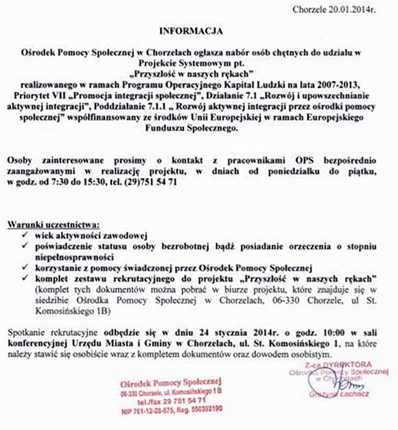 Chorzele: 