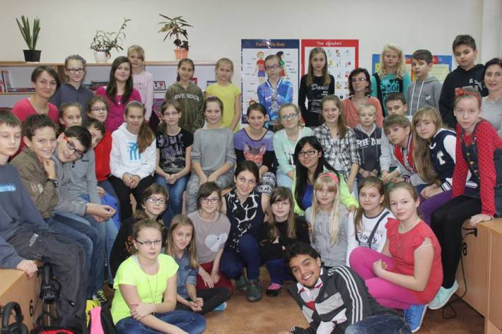 Studenci AIESEC w Jedynce
