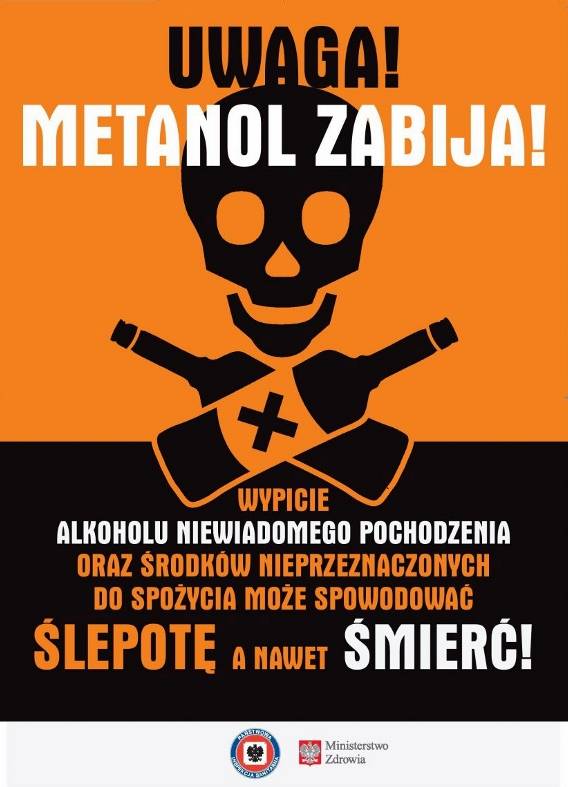 Metanol zabija!