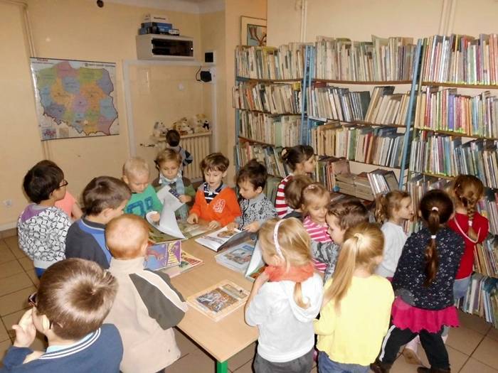 Wycieczka przedszkolaków w Filii nr 2 