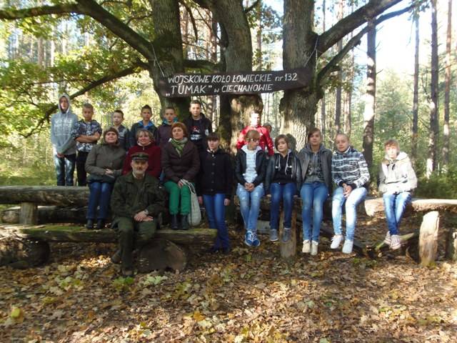 Krzynowłoga Mała: Gimnazjaliści na pomoc naturze