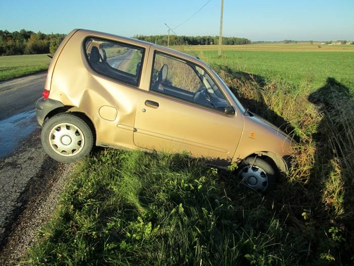 Wypadek w Nowych Czernicach (ZDJĘCIA)