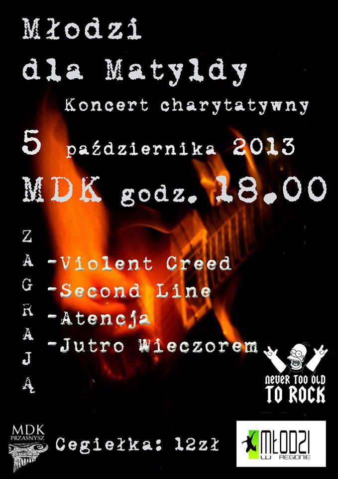 ZAPRASZAMY na Koncert Charytatywny