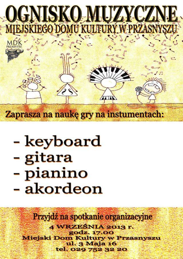 Ognisko Muzyczne w MDK-u