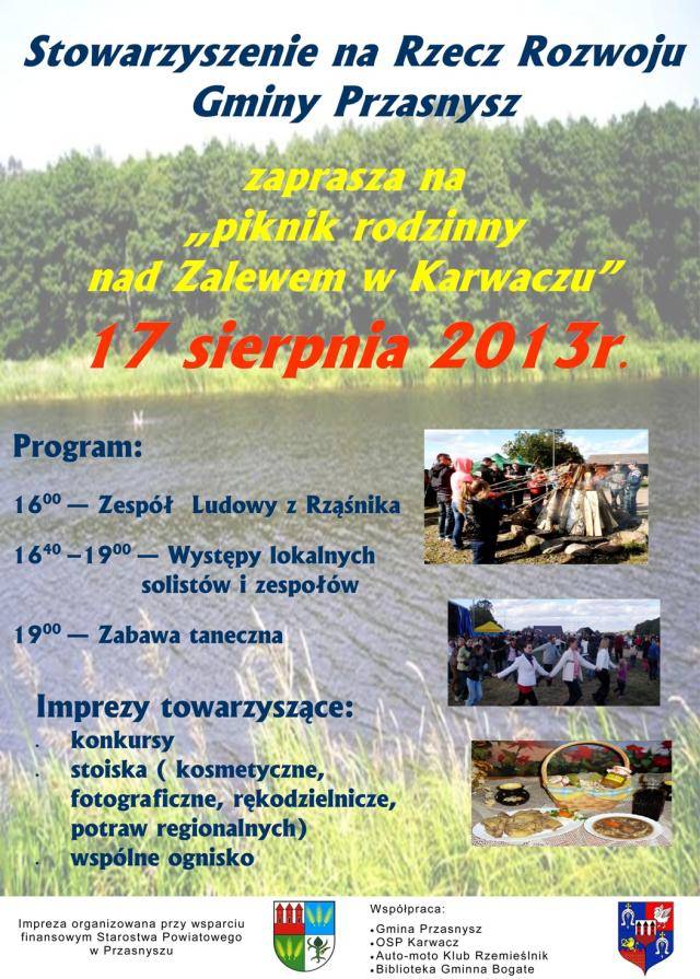 Piknik rodzinny w Karwaczu
