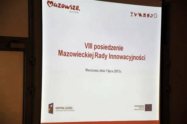  VIII posiedzenie Mazowieckiej Rady Innowacyjności 