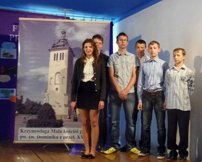 Gimnazjalny Festiwal Projektów Edukacyjnych w Krzynowłodze Małej