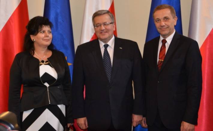 Wójt gminy Przasnysz na spotkaniu z Prezydentem