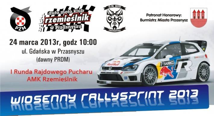 Wiosenny Rallysprint 2013 (wideo)