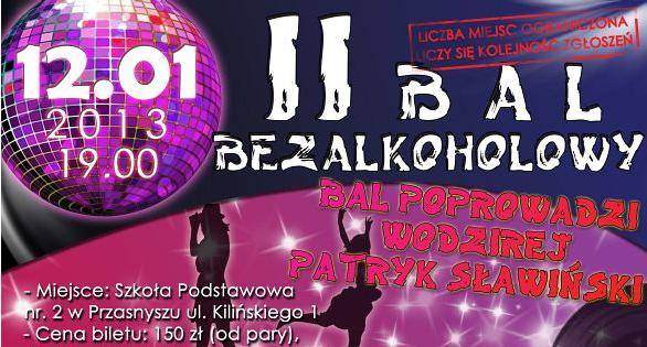 II bezalkoholowy przasnyski bal karnawałowy