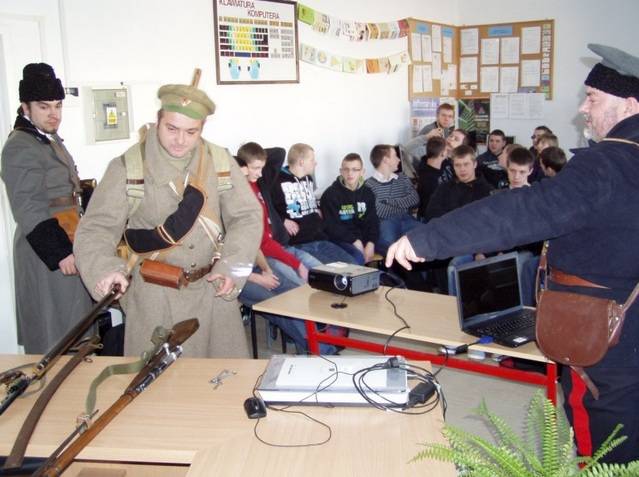 Spotkanie z żywą historią w ZSP