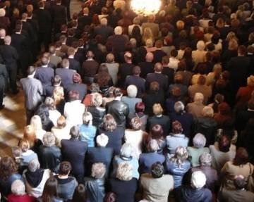 Tysiące ludzi w kościele farnym. Czyżby coś się zmieniało?
