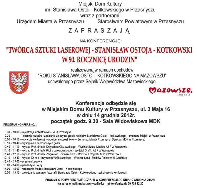 Zaproszenie na konferencję