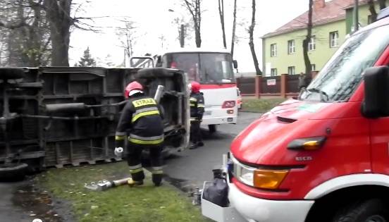Ćwiczenia służb ratowniczych w Przasnyszu 