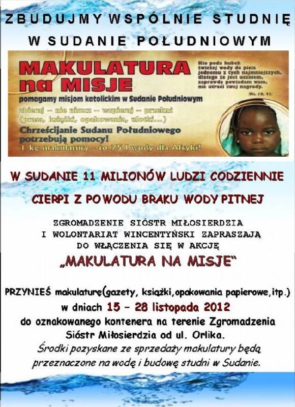 Makulatura na misje