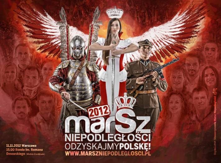 Przasnyszanie jadą na Marsz Niepodległości