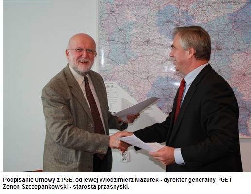 Strategiczna umowa z PGE podpisana - starostwo zagwarantuje bezpieczeństwo energetyczne powiatu