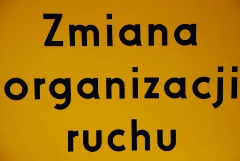 Zmiana stałej organizacji ruchu