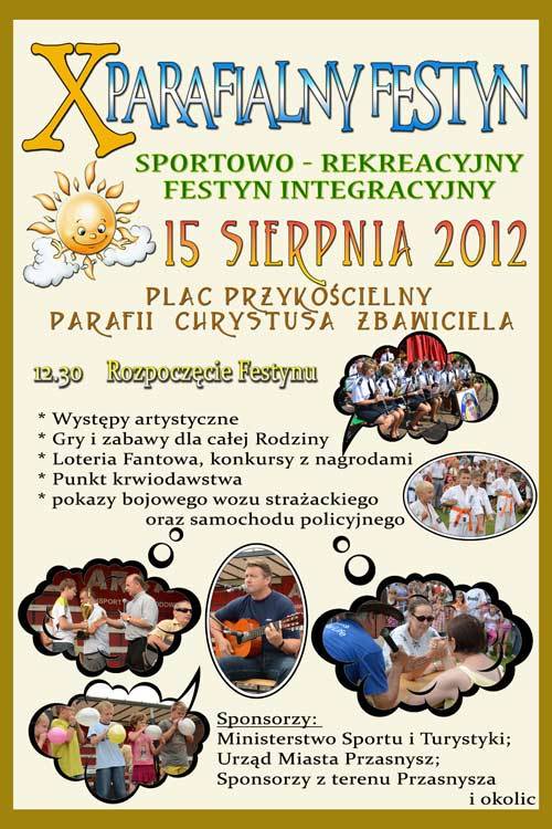 X Parafialny Festyn Sportowo-Rekreacyjny 