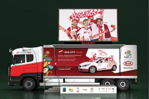 Mobilna Strefa Kibica podczas UEFA EURO 2012