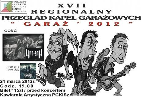 XVII edycja Regionalnego Przeglądu Kapel Garażowych 