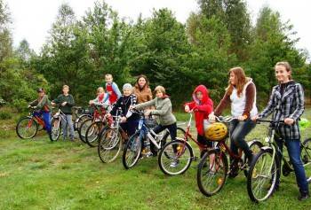 Wycieczki rowerowe ulatowskich uczniów