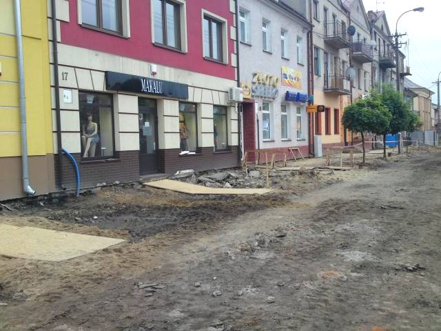 Wycinka drzew i rewitalizacja rynku