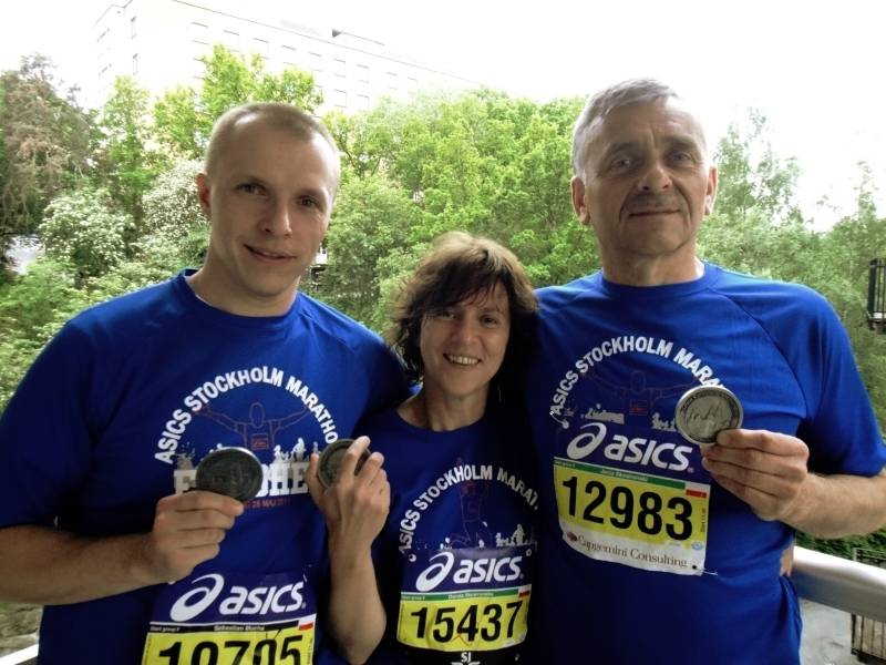 Przasnyscy maratończycy w Sztokholmie