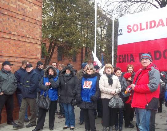Nasi pocztowcy strajkowali w Warszawie