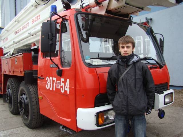 Reporter pożarnictwa, czyli pasja nastolatka z Przasnysza