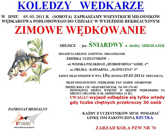 Zaproszenie nad jezioro Śniardwy