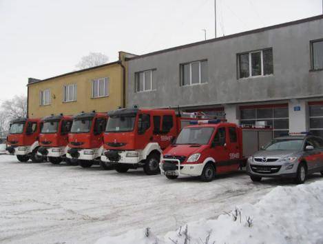 Przasnyska Straż - nowe pojazdy, nowe interwencje...