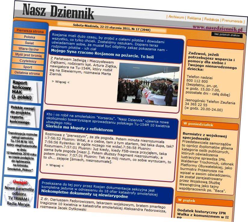 Jutro (24.01) w ogólnopolskim dzienniku o lustracji W. Trochimiuka