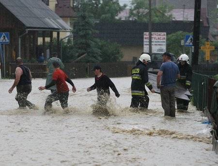 Gmina Jednorożec niesie pomoc powodzianom