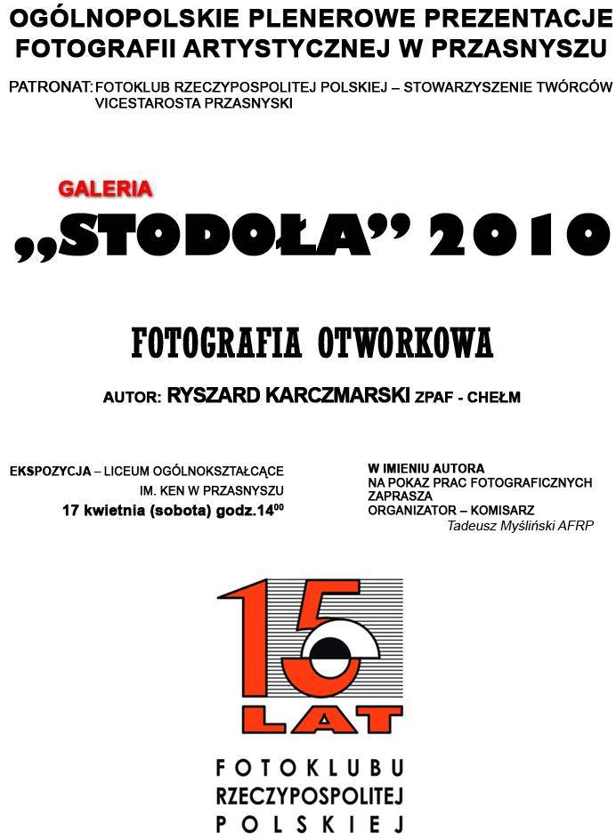 Stodoła 2010 - zaproszenie