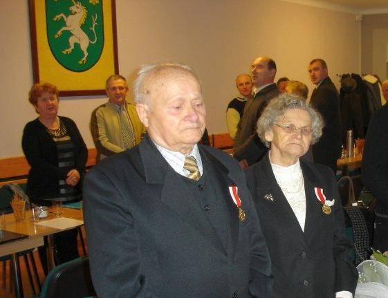 Odznaczeni za służbę synów
