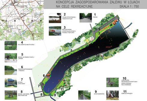 Łoje - zalew może być atrakcyjny