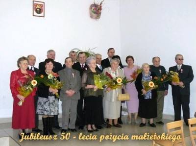 Złote gody 50-lecie pożycia małżeńskiego