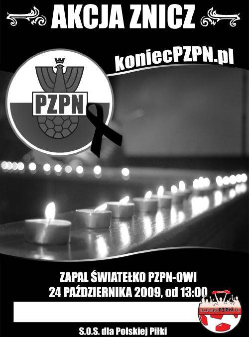 AKCJA ZNICZ [*] czyli kibice przeciw PZPN