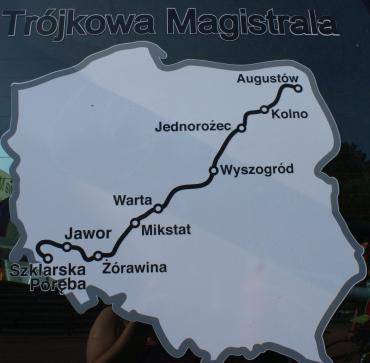 Rowerem przez Polskę i nasz powiat
