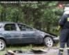 Wypadek na trasie Ostrołęka - Przasnysz (wideo)