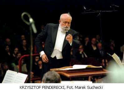 Krzysztof Penderecki dyryguje w Ciechanowie
