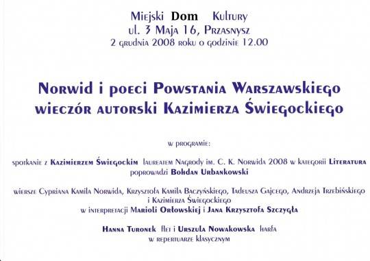 MDK zaprasza!
