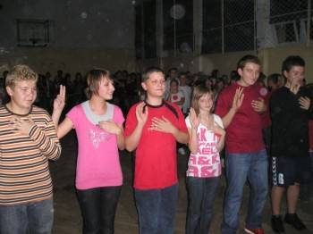 Otrzęsiny w gimnazjum