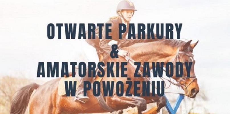 Zaproszenie na otwarte parkury wraz z amatorskimi zawodami w powożeniu