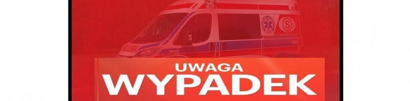 Wypadek na trasie Przasnysz-Chorzele. Poszkodowani to dzieci i ciężarna kobieta [Aktualizacja]