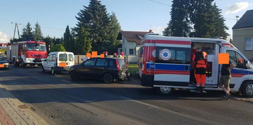 Karambol w Przasnyszu. Jedna osoba poszkodowana. [Aktualizacja]