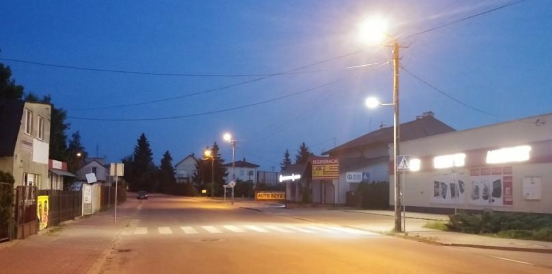 W Przasnyszu doświetlono przejścia dla pieszych