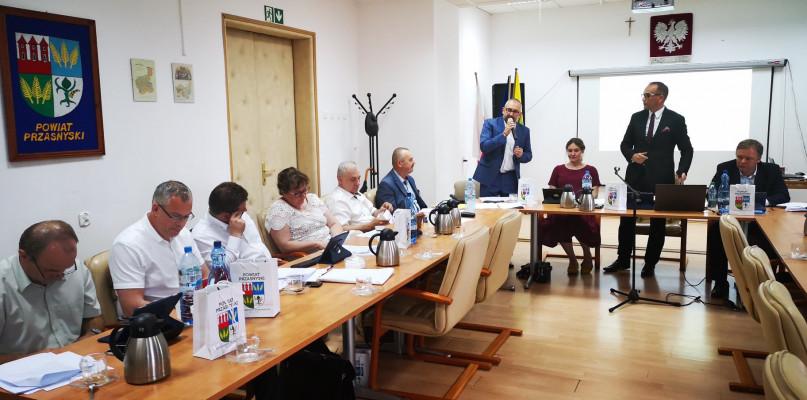 Zarząd Powiatu Przasnyskiego ze stuprocentowym poparciem Rady Powiatu